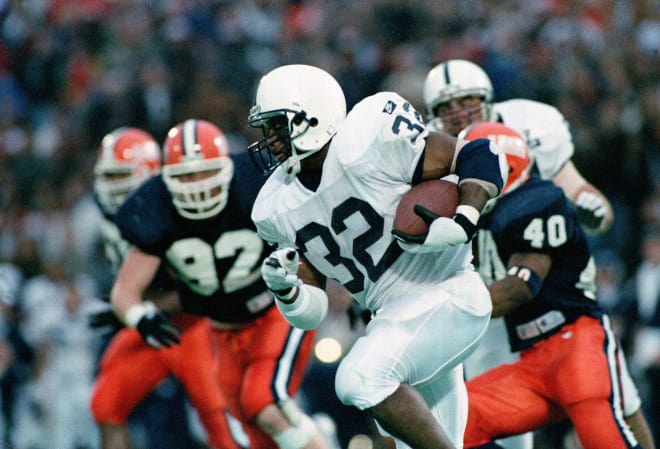 Ki-Jana Carter was one of the five prep All-American running backs added in Penn State's Class of 1991.