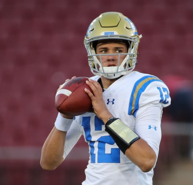 UCLA grad transfer Austin Burton embodies a lot of the dual-threat traits Purdue seems to be leaning toward at quarterback.