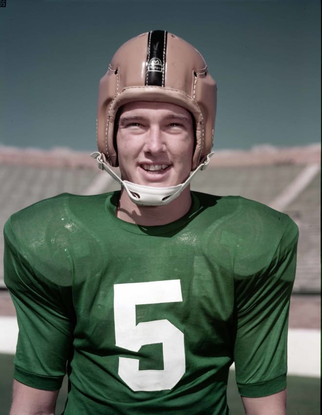 Notre Dame Fighting Irish football legend Paul Hornung