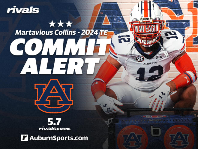 Martavious Collins is Auburn's fifth commit in the 2024 class.