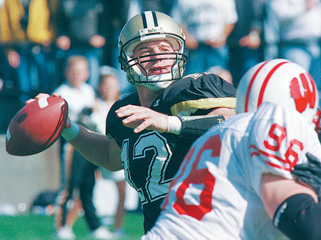 Billy Dicken came out of nowhere to become the first-team All-Big Ten quarterback in 1997.