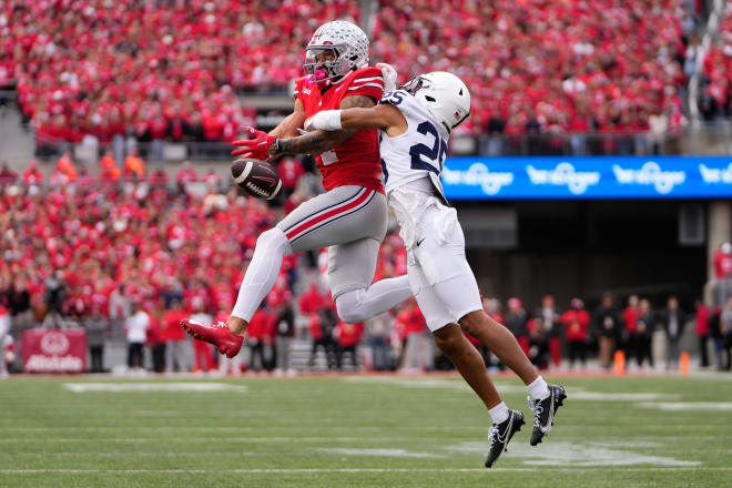 Penn State cornerback Daequan Hardy (No. 25) is a name to keep an eye on. 