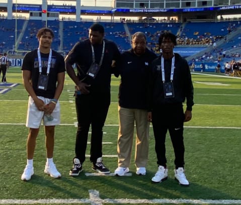 Left to right: Dakota Patterson, Kiyaunta Goodwin, Vince Marrow, and Cristian Conyer