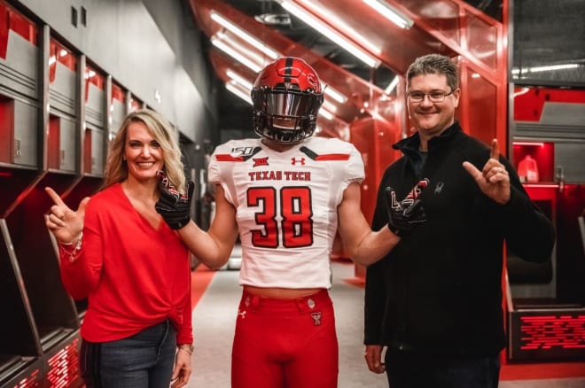 RedRaiderSports - Midland Lee LB Trent Low commits to Texas Tech