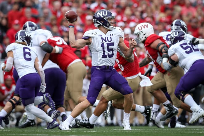 Hunter Johnson didn't live up to expectations in his first year at Northwestern.