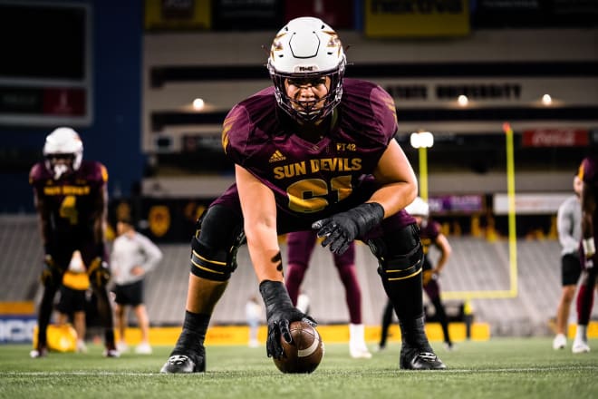 Cavanaugh on Dohnovan West: "I’m really happy with what Westie is doing.”  (Sun Devil Athletics Photo)