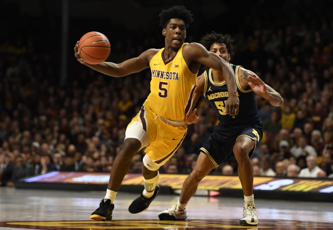 Minnesota Golden Gophers guard Marcus Carr and Michigan Wolverines basketball standout Eli Brooks will go head to head Saturday.