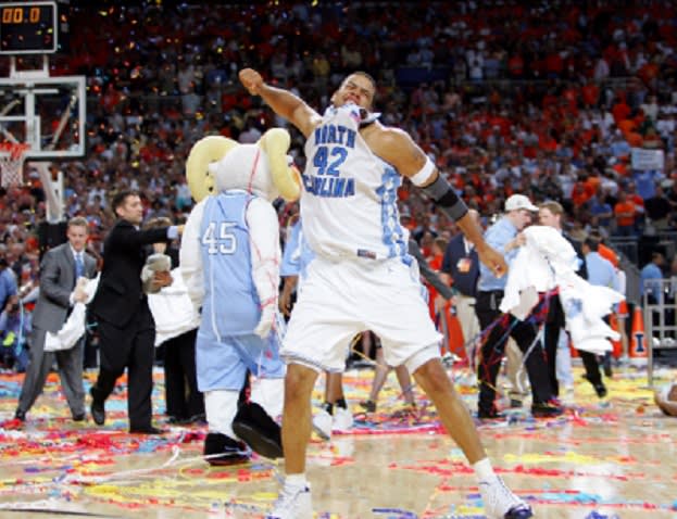 THI looks at the top UNC basketball teams ever, focusing here on the 2005 Tar Heels.