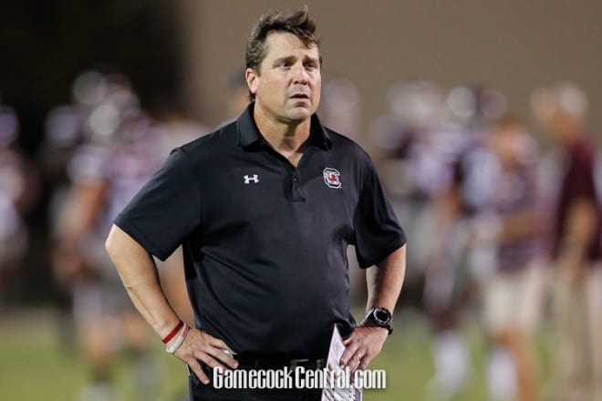 Will Muschamp is entering his fourth season as South Carolina's head coach.