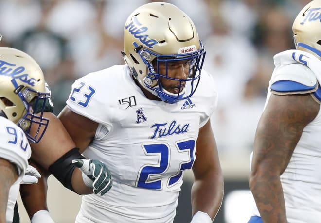 Tulsa linebacker Zaven Collins is off to a fast start this season.