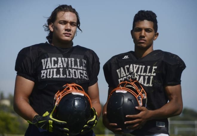 Jake Levengood (left) will be officially visiting Oregon State this weekend