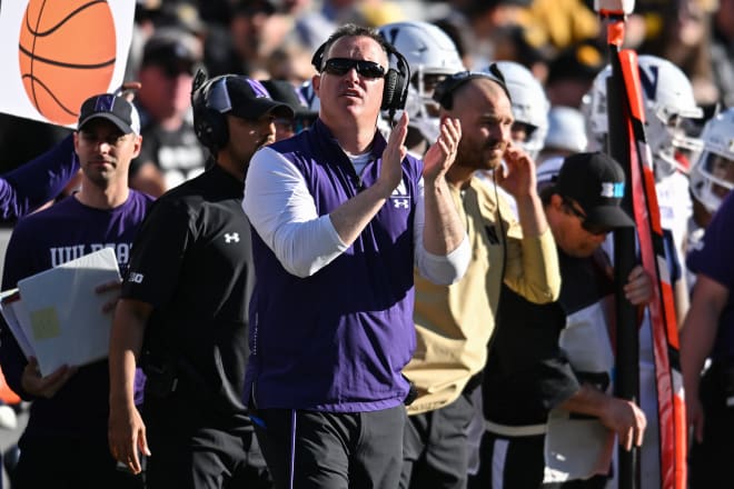 The normally upbeat Pat Fitzgerald couldn't find any positives after the 20-point loss.