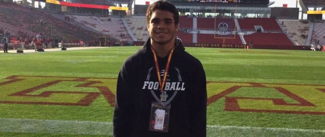 Class of 2019 prospect Cameron Baker visited Iowa and Iowa State this season.