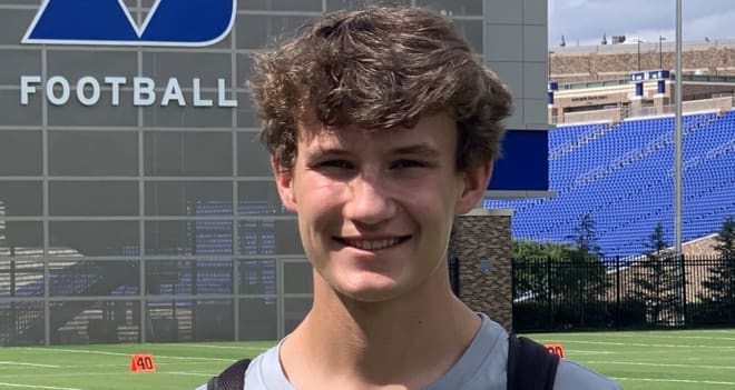 James Franklin and the Penn State Nittany Lion coaching staff offered Pennsylvania native Sander Sahaydak a scholarship in April 2020.