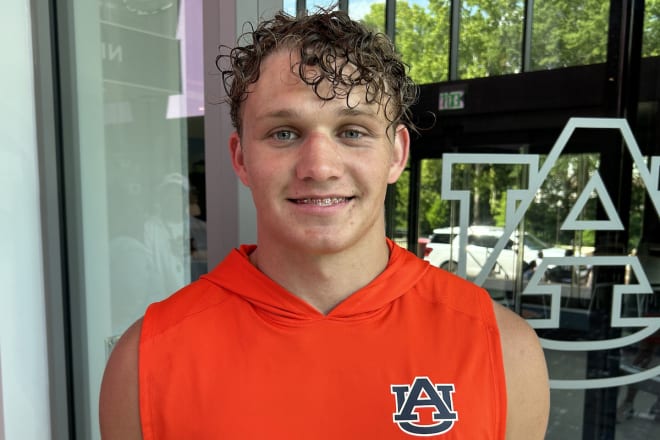 Anderson earned offers from Georgia and Auburn in the last three days.