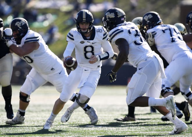 Pittsburgh quarterback Kenny Pickett threw for 316 yards and three touchdowns in a 34-13 win over Wake Forest.