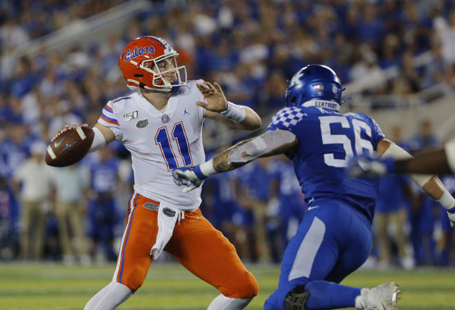 Florida quarterback Kyle Trask. 