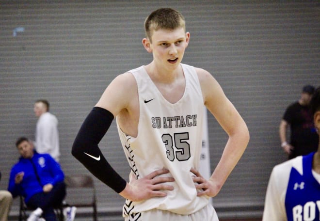2024 center JT Rock holds an offer from the Hawkeyes. 
