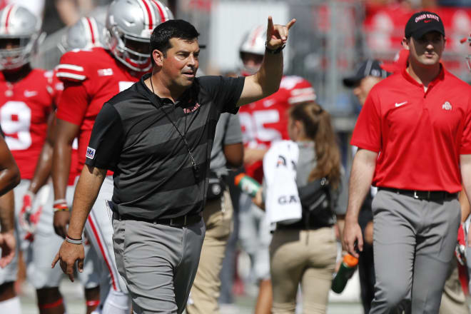 Ohio State coach Ryan Day