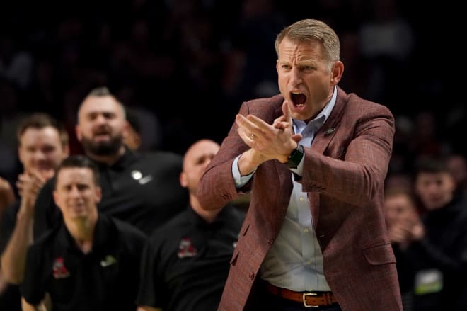 Alabama Crimson Tide head coach Nate Oats reacts to a play during the second half against the Maryland Terrapins at Legacy Arena. Photo | Marvin Gentry-USA TODAY Sports