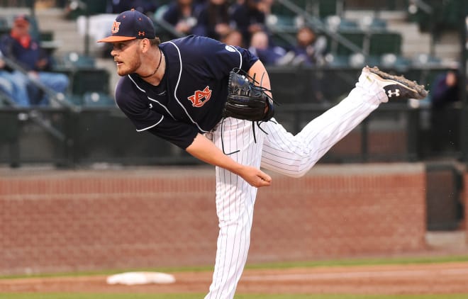 Klobosits earned his first career win for Auburn with a strong showing against TAMU.