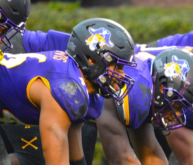 ECU defensive lineman Chance Purvis has been suspended indefinitely from the Pirate football team.