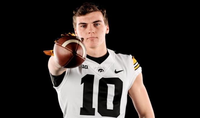 Minnesota defensive end Danny Striggow added a scholarship offer from Iowa last month.
