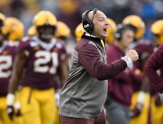 P.J. Fleck has Minnesota's sights set on a Big Ten West title coming out of his sixth spring in Minneapolis .