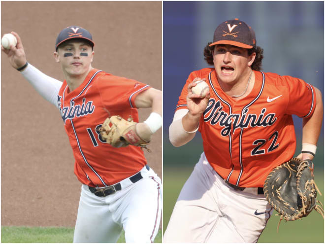 Zack (left) and Jake Gelof didn't expect to spend as much time together on the field this season.