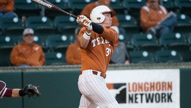 Patrick Mathis is Texas' best candidate to hit 10 home runs or more.