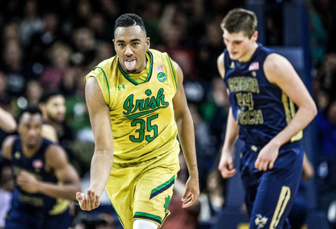 Bonzie Colson and the Irish are 22-7 overall and 11-5 in the ACC.