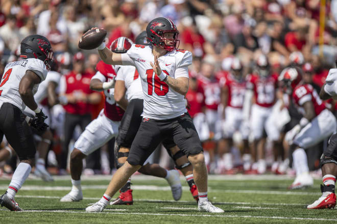 Western Kentucky quarterback Austin Reed withdrew from the portal on Tuesday (USA Today Sports)