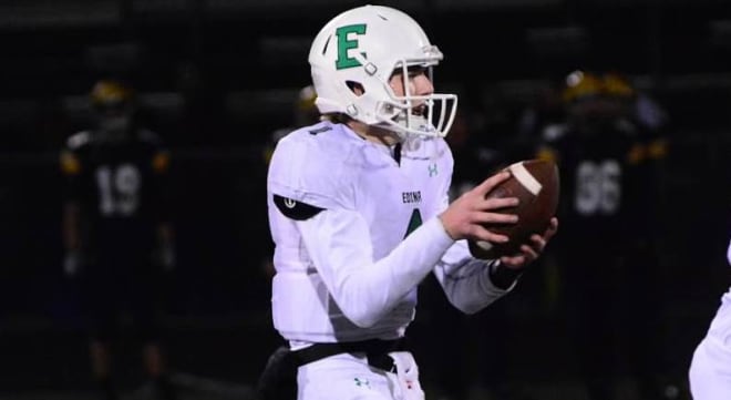 Brock Boltmann could play quarterback or safety in college.