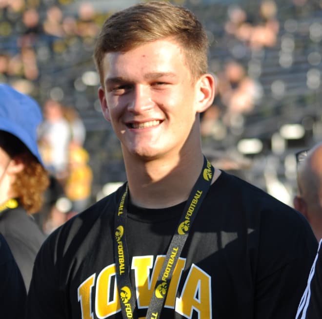 Class of 2019 Iowa commit Logan Lee should fit in well with the Hawkeyes.