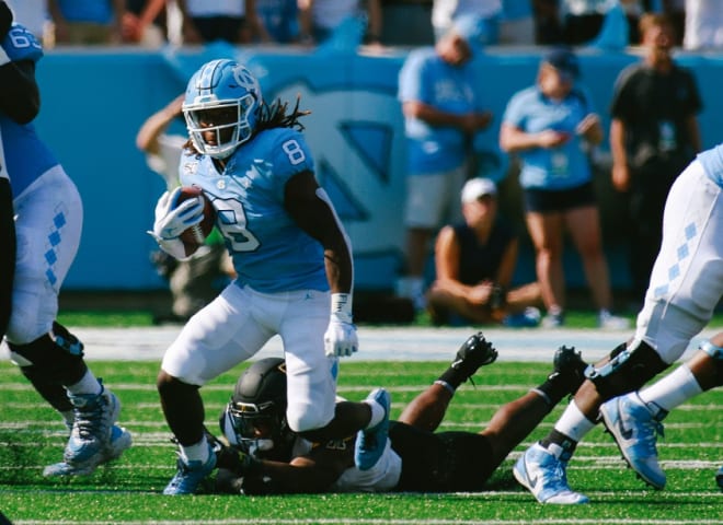 The Tar Heels had trouble establishing a running game again Saturday, a trend that must change moving forwrd.