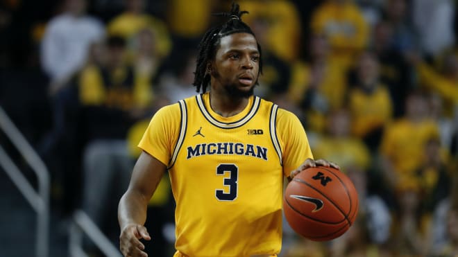 Michigan senior point guard Zavier Simpson will play Saturday in U-M's game with Rutgers in New York.