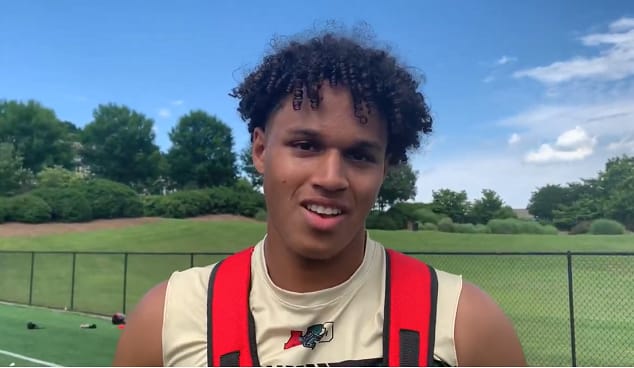 THI caught up with 3-star class of 2021 TE Bryson Nesbit on Saturday during the Blazin' 7-On-7 tournament.