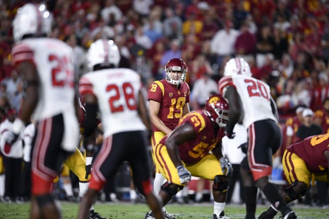 Redshirt junior Matt Fink was thrust into the most significant action of his Trojans career and delivered with 351 passing yards, 3 touchdowns and 1 interception.