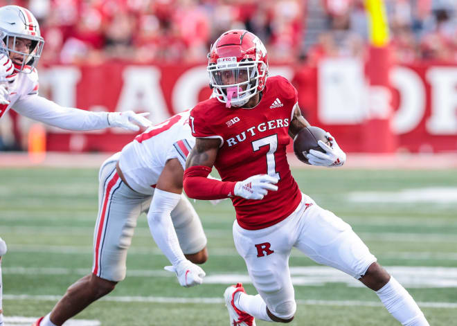 WR Shameen Jones is steadily preparing for the next game against Iowa