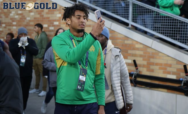 Former Notre Dame Fighting Irish football commit Devin Moore