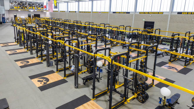Iowa just recently spent $55 million on their football facility, which includes a 23,000 square foot weight room. 