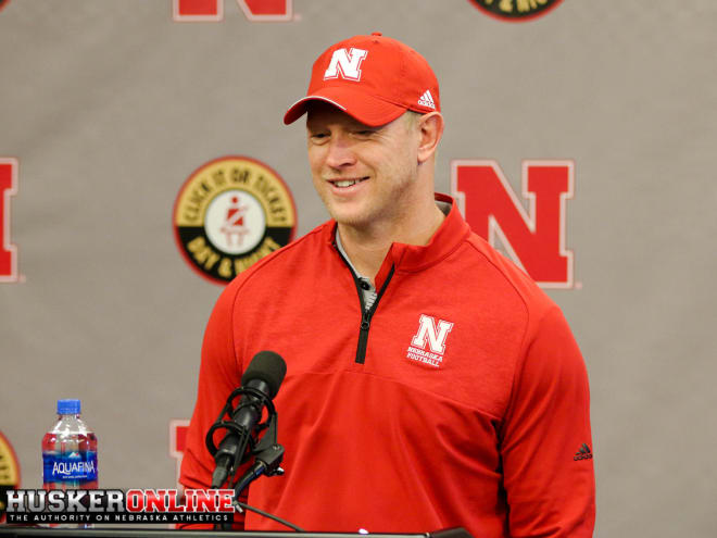  Scott Frost is hoping to add more recruits to NU's class on signing day. (Nate Clouse)