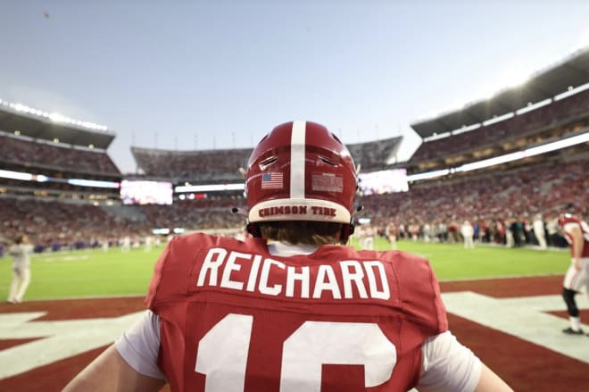 Alabama kicker Will Reichard will play in his final game inside Bryant-Denny Stadium this weekend. Photo | Alabama Athletics 