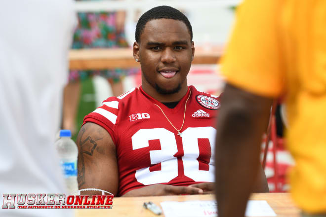USC transfer Markese Stepp missed most of the spring to injury, but he's back in the mix for Nebraska's starting running back job.