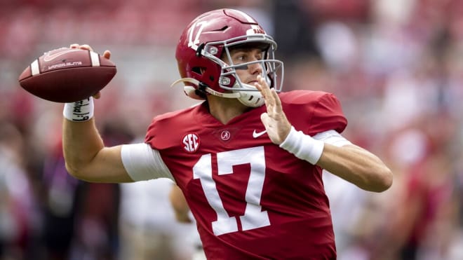 The Alabama QB transfer is eager to help the Sun Devils any way he can (AP Photo/Vasha Hunt)