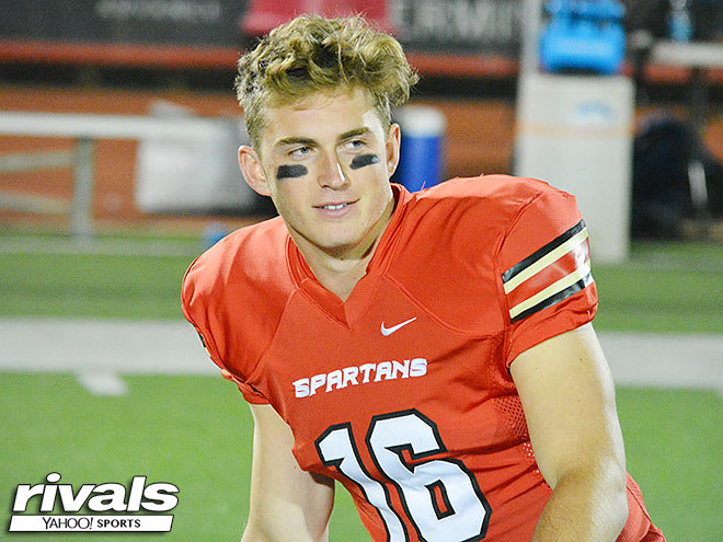 Davis Mills is the top quarterback in the 2017 class and visited Stanford this past weekend.