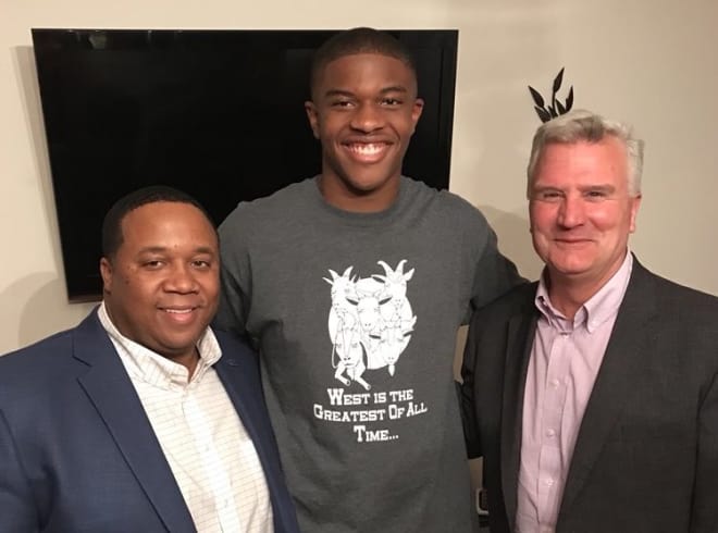 E.J. Liddell hosted Chris Lowery and Bruce Weber for an in-home visit in the spring.