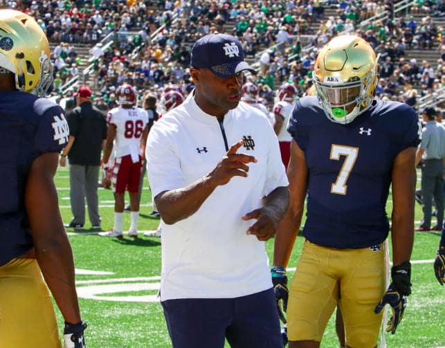 Todd Lyght has made an impact for Notre Dame in the Mid-Atlantic