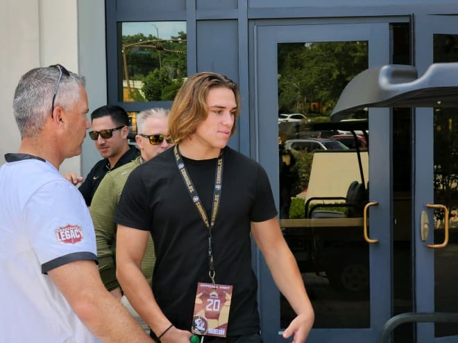 California linebacker Blake Nichelson checks out FSU's campus this weekend during his official visit.