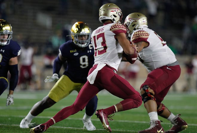 Florida State Seminoles quarterback Jordan Travis